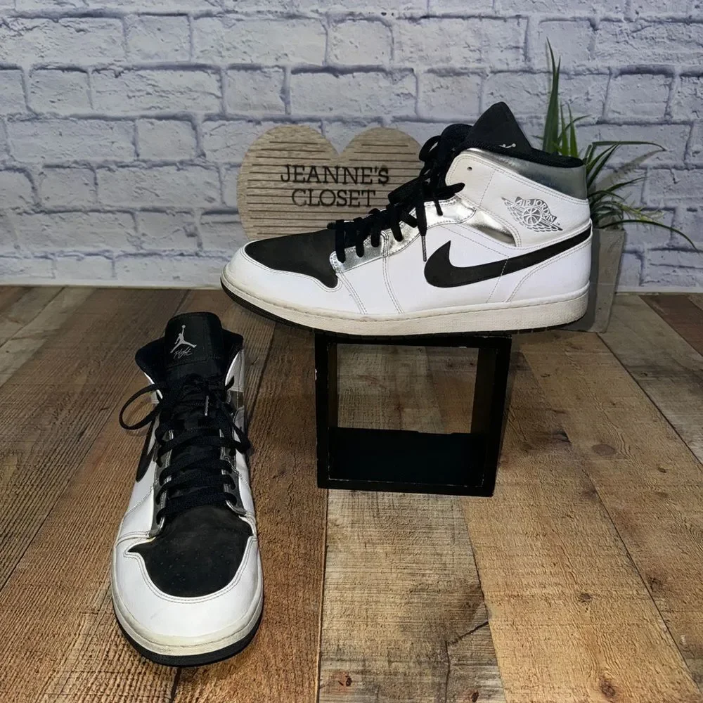 Size 16 - Air Jordan 1 Mid Alternate Think 16 Pre owned condition